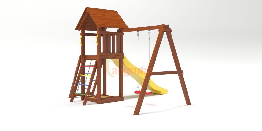 Детская площадка Савушка Мастер 7 - Махагон